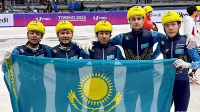 Шорт-трек Бронза Универсиада, фото - Новости Zakon.kz от 24.01.2025 10:04