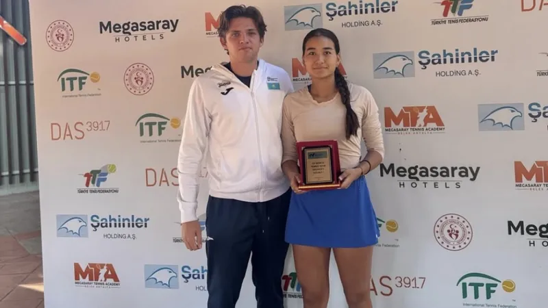 Сандугаш Кенжибаева выиграла третий турнир подряд в Турции