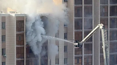 пожар, фото - Новости Zakon.kz от 26.01.2025 16:52