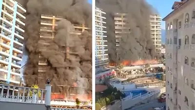 пожар в Турции, фото - Новости Zakon.kz от 27.01.2025 20:11