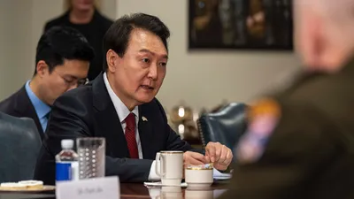 Юн Сок Ёл, обвинения в мятеже, президент Южной Кореи, фото - Новости Zakon.kz от 26.01.2025 21:44