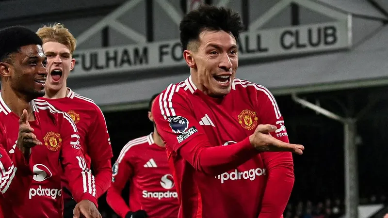 "Манчестер Юнайтед" обыграл "Фулхэм" одним точным ударом Мартинеса