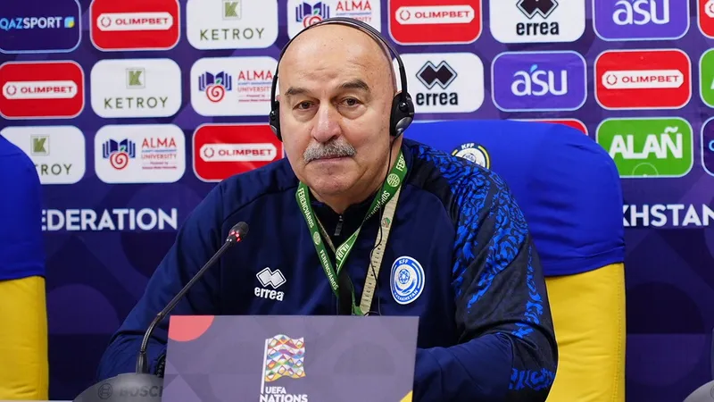 Станислав Черчесов покидает пост наставника сборной Казахстана по футболу
