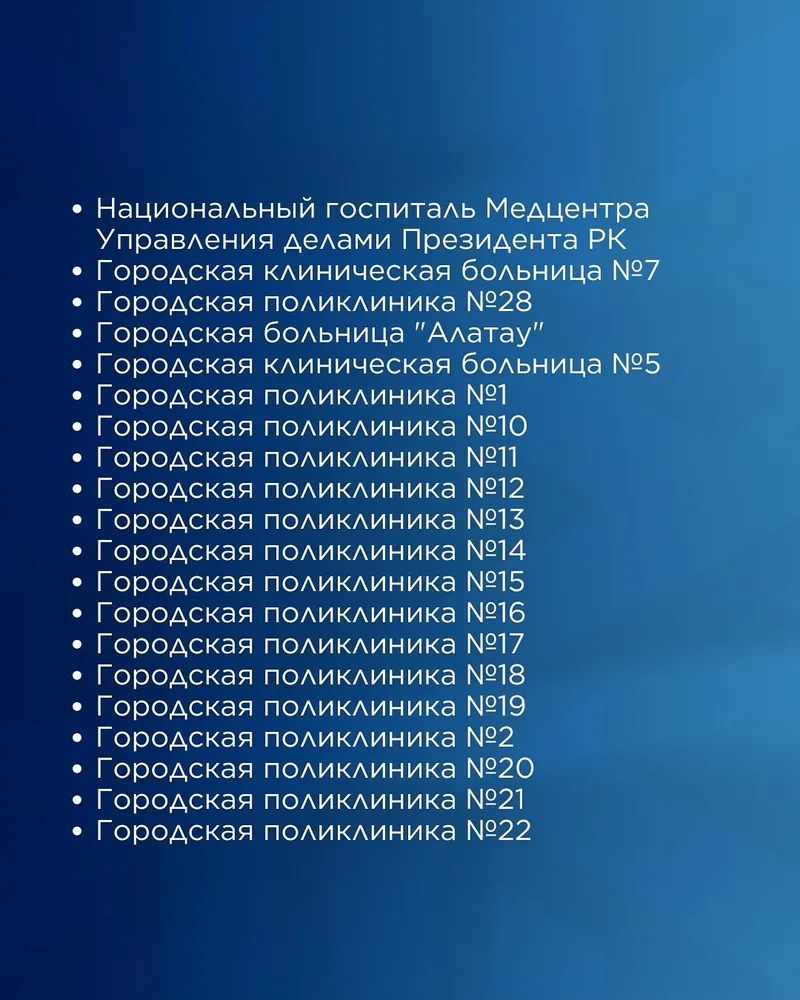 К каким поликлиникам, больницам можно прикрепиться в Алматы в 2025 году, фото - Новости Zakon.kz от 29.01.2025 15:11