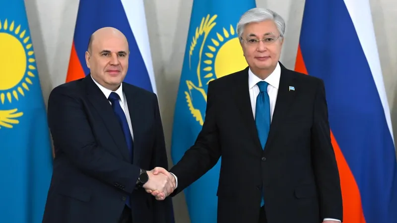 Что обсудили Касым-Жомарт Токаев и Михаил Мишустин во время встречи в Акорде