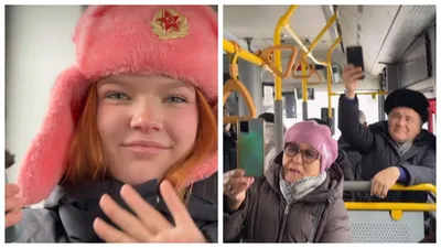 Пассажиры автобуса спели "Смуглянку" с мужским хором Нацгвардии в Астане, фото - Новости Zakon.kz от 01.02.2025 14:42