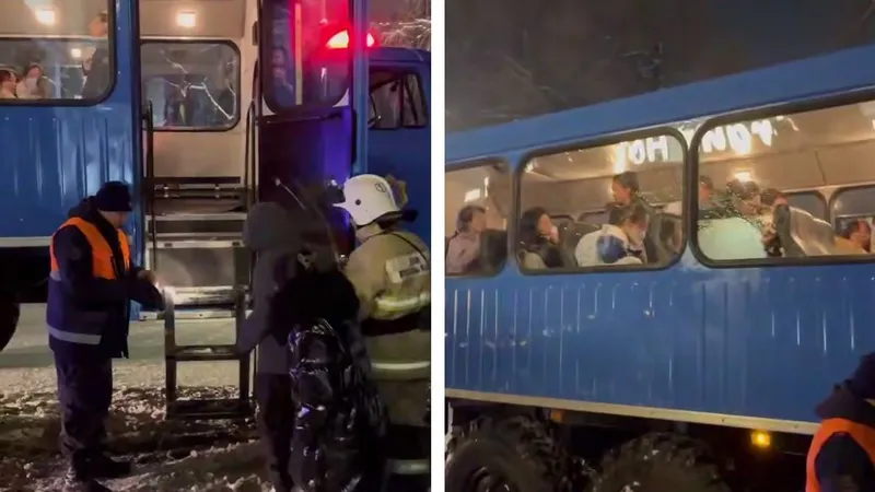 Пожар вспыхнул в гостинице в Алматы