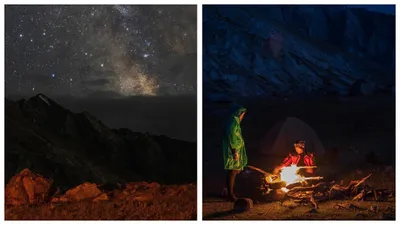 Звездное небо "Долины предков" в Туркестанской области показал гид, фото - Новости Zakon.kz от 01.02.2025 13:51