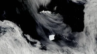 айсберг, океан, фото - Новости Zakon.kz от 02.02.2025 14:24