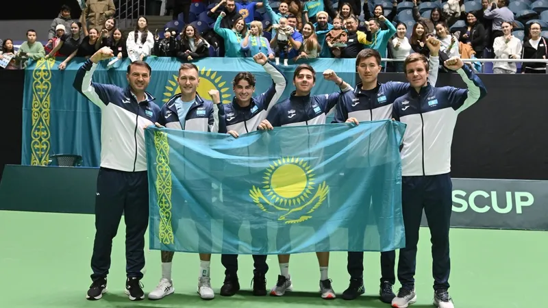 Сборная Казахстана разгромила Пакистан в "Кубке Дэвиса"