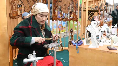 Ярмарка, ремесло, ремесленники, орнамент, ювелирные изделия, национальные украшения, национальный стиль, сурет - Zakon.kz жаңалық 05.08.2025 14:57