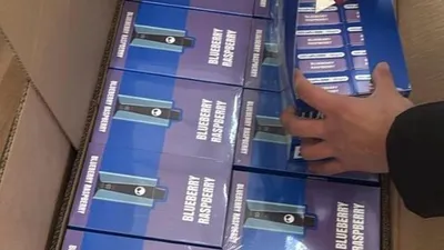 На границе Казахстана и России задержаны грузовики с контрабандными вейпами, фото - Новости Zakon.kz от 08.02.2025 01:16