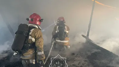 пожар, фото - Новости Zakon.kz от 08.02.2025 15:22