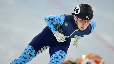 Алина Ажгалиева вышла в полуфинал на 1000 м в шорт-треке, фото - Новости Zakon.kz от 09.02.2025 07:44