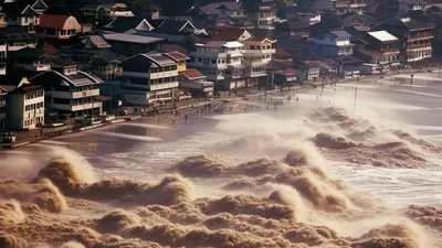 Цунами и землетрясение в девять баллов прогнозируют синоптики США, фото - Новости Zakon.kz от 09.02.2025 09:48