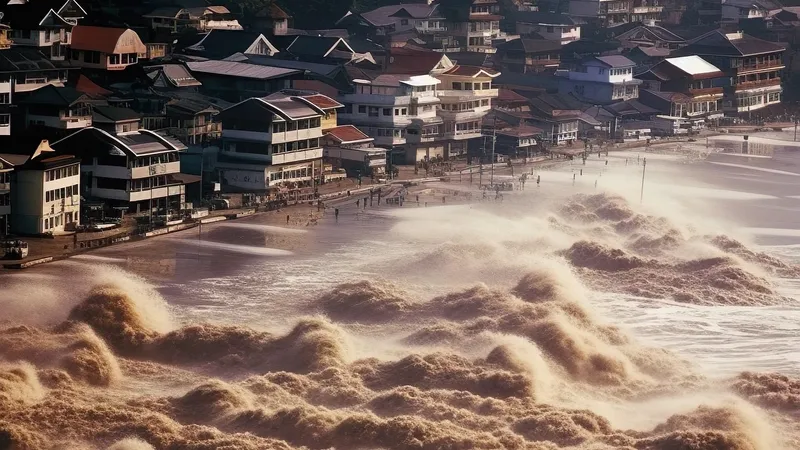 Цунами и землетрясение в девять баллов прогнозируют синоптики США