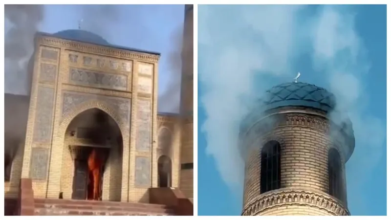 Мечеть горела в Алматинской области