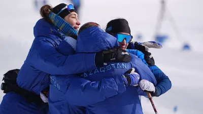 Лыжный спорт Азиада Серебро, фото - Новости Zakon.kz от 12.02.2025 09:22