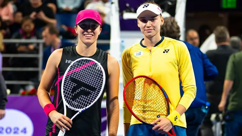 Елена Рыбакина vs Ига Швёнтек: расписание матчей 13 февраля турнира в Дохе