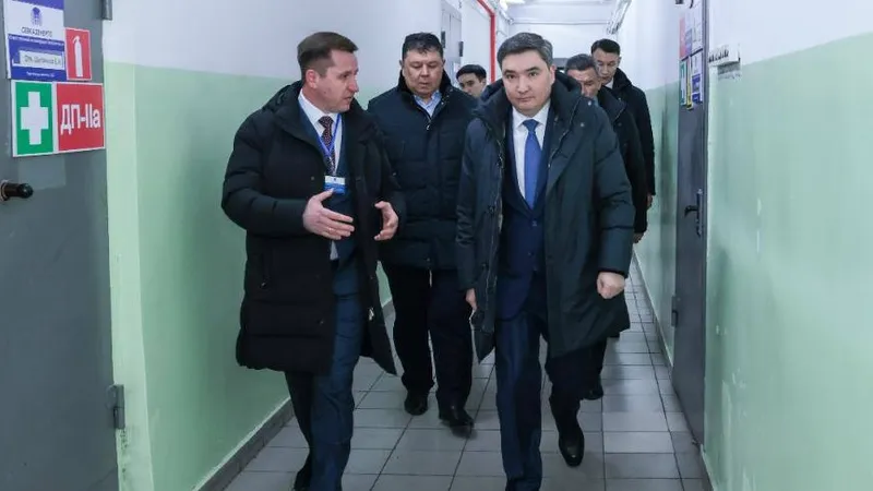 Олжас Бектенов ознакомился с подачей тепла в СКО