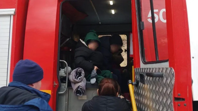 пожар в жилом доме, фото - Новости Zakon.kz от 16.02.2025 15:36