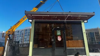 32 незаконно установленных киоска демонтировали в столичном районе Есиль, фото - Новости Zakon.kz от 17.02.2025 20:01