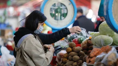Зеленый базар, базар, рынок, продукты питания, овощи, овощной отдел, цены на овощи, фото - Новости Zakon.kz от 18.11.2025 15:54