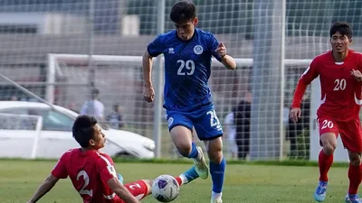 Сборная Казахстана по футболу уступила КНДР в товарищеском матче в Турции, фото - Новости Zakon.kz от 17.02.2025 21:08