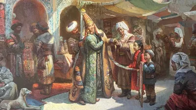 Я прежде всего казах: қамажай, қыз қуу и тұсау кесер на холстах алматинца, фото - Новости Zakon.kz от 18.02.2025 17:14