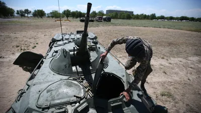 Военная спецтехника, военный танк, армия, военные учения, военный полигон , фото - Новости Zakon.kz от 10.12.2025 12:40