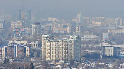 Смог, загрязнение воздуха, выхлопы, пелена, дымка, смог в Алматы, загрязнение воздуха в Алматы, грязный воздух в Алматы, сурет - Zakon.kz жаңалық 05.12.2025 09:31