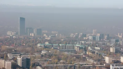 Смог, загрязнение воздуха, выхлопы, пелена, дымка, смог в Алматы, загрязнение воздуха в Алматы, грязный воздух в Алматы, сурет - Zakon.kz жаңалық 25.09.2025 12:18