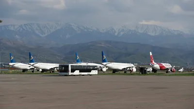 Аэропорт в Алматы, аэропорт Алматы, Алматинский аэропорт, Авиакомпания Air Astana, Эйр Астана, самолет, самолеты, Авиакомпания FlyArystan, Флай Арыстан, самолет, самолеты, фото - Новости Zakon.kz от 08.12.2025 15:29