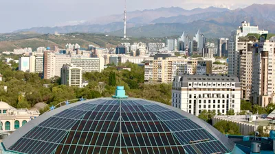 Алматы, виды города Алматы, пейзаж Алматы, панорама Алматы , фото - Новости Zakon.kz от 01.06.2025 17:56