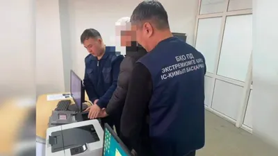 арест подозреваемого в ЗКО, фото - Новости Zakon.kz от 24.02.2025 22:51