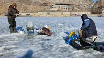 Капчагай, рыбалка, водохранилище, рыбаки, фото - Новости Zakon.kz от 25.02.2025 17:41