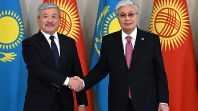 Токаев принял главу правительства Кыргызстана, фото - Новости Zakon.kz от 25.02.2025 14:47