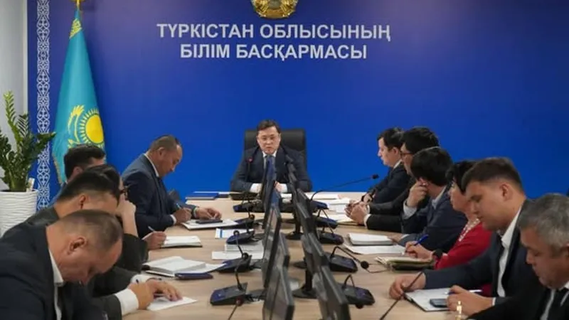 Работа по развитию образования и совершенствованию инфраструктуры продолжается в Туркестанской области