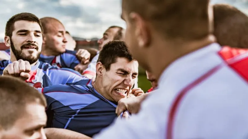 Уругвайский футболист нокаутировал на поле двух соперников