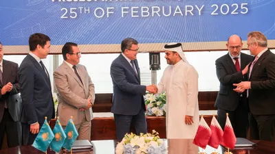 Подписали Соглашение о создании компании для строительства электростанции, фото - Новости Zakon.kz от 27.02.2025 16:20