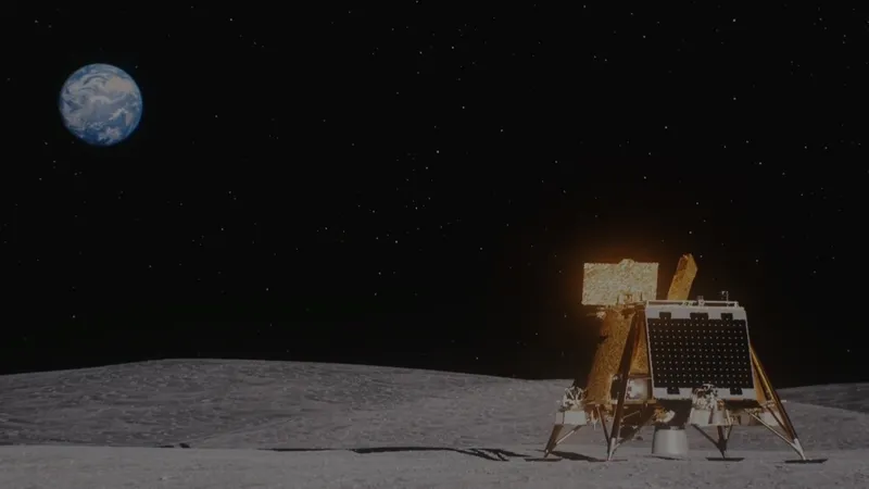 Новое видео Луны опубликовала частная аэрокосмическая компания