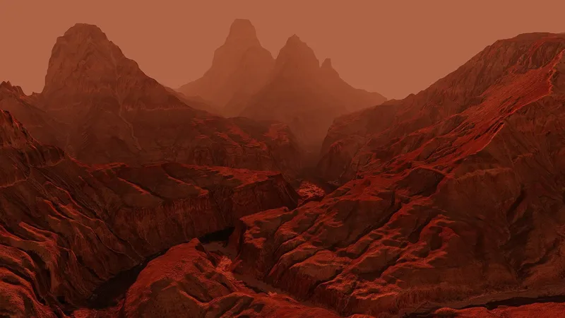 Красный цвет Марса связан с его обитаемым прошлым – исследование