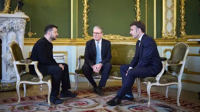 Владимир Зеленский, саммит в Великобритании, фото - Новости Zakon.kz от 03.03.2025 03:40