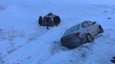 ДТП, Костанайская область, авария, , фото - Новости Zakon.kz от 02.03.2025 11:25