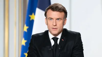 Эммануэль Макрон выступил с обращением к нации, фото - Новости Zakon.kz от 06.03.2025 04:14