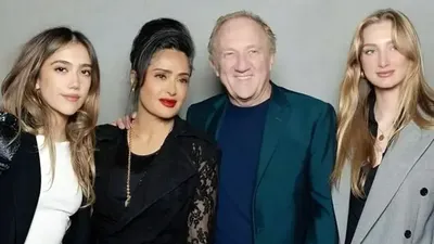 Сальма Хайек показала поклонникам редкую фотографию с дочерью и падчерицей, фото - Новости Zakon.kz от 07.03.2025 01:25