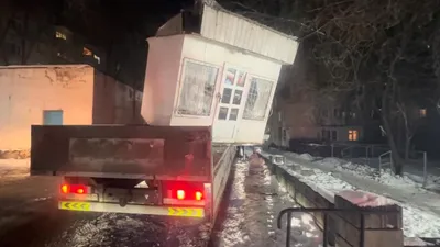 13 незаконных киосков демонтировали в Алматы, фото - Новости Zakon.kz от 07.03.2025 09:35