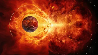 Магнитная буря, Солнце, Земля, ученые , фото - Новости Zakon.kz от 07.03.2025 19:00