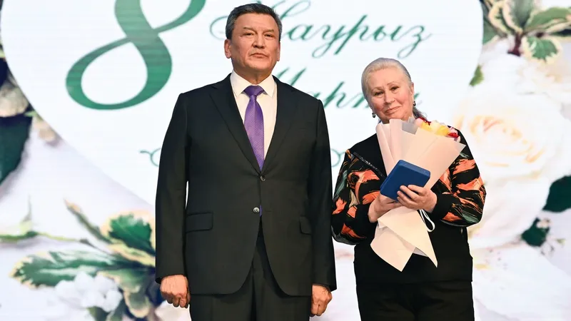 Североказахстанские женщины трудовых профессий награждены за вклад в развитие региона