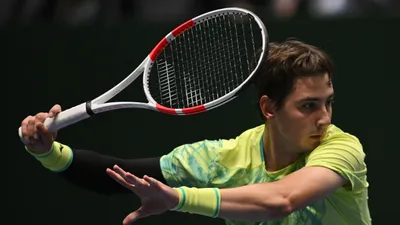 Александр Шевченко проиграл на старте "Мастерса" в Индиан-Уэллсе, фото - Новости Zakon.kz от 07.03.2025 10:05